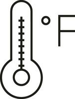 Thermometer Medizin Symbol Symbol Bild Vektor. Illustration von das Temperatur kalt und heiß messen Werkzeug Design Bild.eps 10 vektor