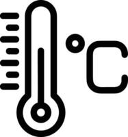 Thermometer Medizin Symbol Symbol Bild Vektor. Illustration von das Temperatur kalt und heiß messen Werkzeug Design Bild.eps 10 vektor