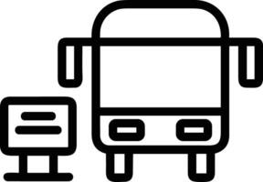 Bus Transport Symbol Symbol Vektor Bild. Illustration von das Silhouette Bus Transport Öffentlichkeit Reise Design Bild. eps 10