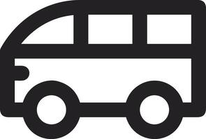 buss transport symbol ikon vektor bild. illustration av de silhuett buss transport offentlig resa design bild. eps 10