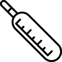 Thermometer Medizin Symbol Symbol Bild Vektor. Illustration von das Temperatur kalt und heiß messen Werkzeug Design Bild.eps 10 vektor