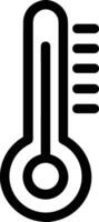 Thermometer Medizin Symbol Symbol Bild Vektor. Illustration von das Temperatur kalt und heiß messen Werkzeug Design Bild.eps 10 vektor