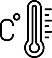 Thermometer Medizin Symbol Symbol Bild Vektor. Illustration von das Temperatur kalt und heiß messen Werkzeug Design Bild.eps 10 vektor