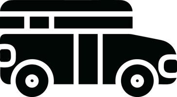 Bus Transport Symbol Symbol Vektor Bild. Illustration von das Silhouette Bus Transport Öffentlichkeit Reise Design Bild. eps 10