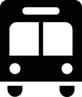 Bus Transport Symbol Symbol Vektor Bild. Illustration von das Silhouette Bus Transport Öffentlichkeit Reise Design Bild. eps 10