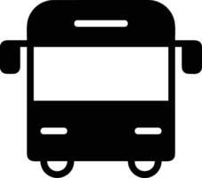 buss transport symbol ikon vektor bild. illustration av de silhuett buss transport offentlig resa design bild. eps 10