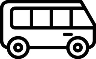 Bus Transport Symbol Symbol Vektor Bild. Illustration von das Silhouette Bus Transport Öffentlichkeit Reise Design Bild. eps 10