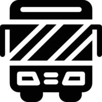 Bus Transport Symbol Symbol Vektor Bild. Illustration von das Silhouette Bus Transport Öffentlichkeit Reise Design Bild. eps 10