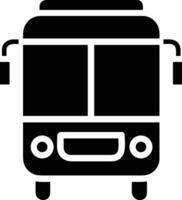 Bus Transport Symbol Symbol Vektor Bild. Illustration von das Silhouette Bus Transport Öffentlichkeit Reise Design Bild. eps 10