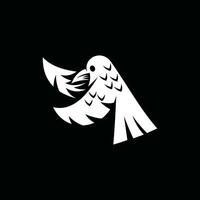 djur- korp fågel flygande logotyp design vektor mall