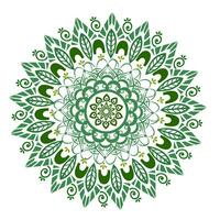 skön mandala prydnad design med geometrisk cirkel element tillverkad i vektor realistisk lyx mandala bakgrund skön mandala design illustration