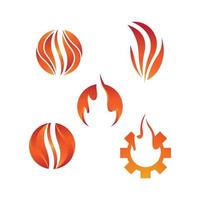 Feuer Logo Bilder vektor