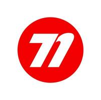 7n Unternehmen Name Initiale Briefe Symbol. 7n Vektor Symbol.