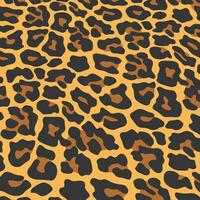 Leopard Muster Hintergrund. abstrakt wild Tier Haut drucken Design. eben Vektor Illustration.