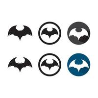 bat bilder logo design vektor