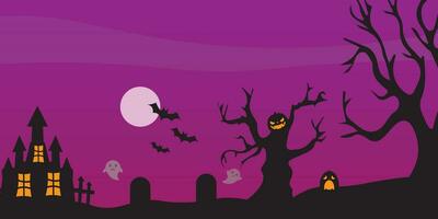 bakgrund vektor design med halloween tema