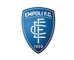 empoli Verein Symbol Logo Serie ein Fußball kalcio Italien abstrakt Design Vektor Illustration