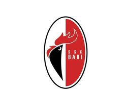 Bari Verein Logo Symbol Serie ein Fußball kalcio Italien abstrakt Design Vektor Illustration