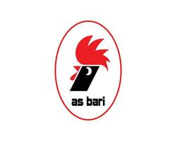 Bari Verein Symbol Logo Serie ein Fußball kalcio Italien abstrakt Design Vektor Illustration