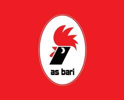 Bari Verein Symbol Logo Serie ein Fußball kalcio Italien abstrakt Design Vektor Illustration mit rot Hintergrund