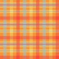 tartan orange färg sömlös vektor mönster