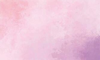 vektor mjuk rosa och lila abstrakt vattenfärg bakgrund