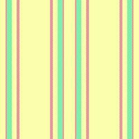 Vertikale Hintergrund nahtlos von Stoff Vektor Muster mit ein Linien Streifen Textur Textil.