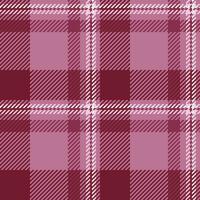 nahtlos Plaid Textur von Textil- Tartan Muster mit ein prüfen Stoff Hintergrund Vektor. vektor