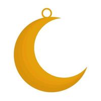 arabiska gyllene månen vektor