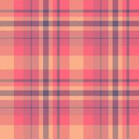 nahtlos Plaid Tartan von Muster Vektor Hintergrund mit ein prüfen Textur Textil- Stoff.