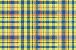 prüfen Textil- Textur von Plaid Muster nahtlos mit ein Stoff Vektor Hintergrund Schottenstoff.