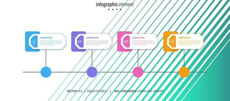 vektor företag infographic mall