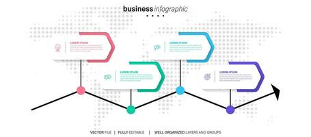 Sammlung von Vektor Kreis Diagramm Infografik Vorlagen zum Präsentationen, Werbung, Grundrisse, jährlich Berichte. 4 Optionen, Schritte, Teile.