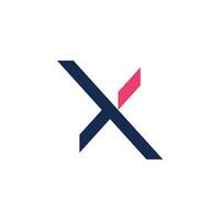 brev x logotyp design ikon element vektor aning för företag eller första