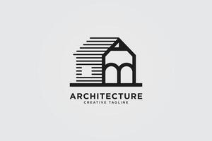 kreativ die Architektur Logo und Symbol vektor