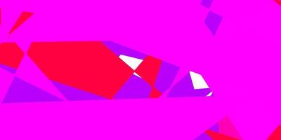 ljusröd vektor abstrakt triangel bakgrund.