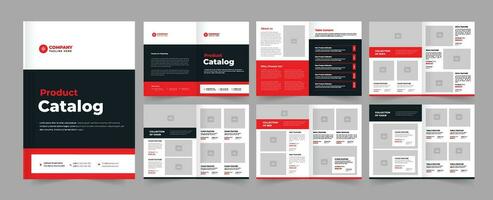 produkt katalog layout design vektor