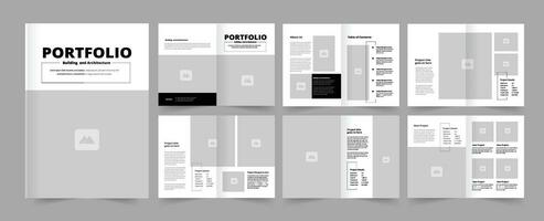 modern Portfolio Design vektor