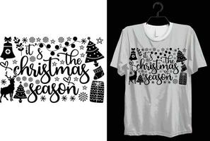 dess de jul säsong. glad jul svg t-shirt design. rolig gåva Artikel glad jul t-shirt design för jul älskare. vektor