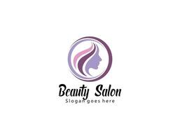 elegant Logos zum Schönheit, Mode und Frisur verbunden Geschäft. vektor