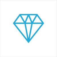 diamant ikon vektor illustration symbol