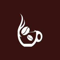 Kaffee Tasse Symbol und Symbol Vektor Vorlage Illustration