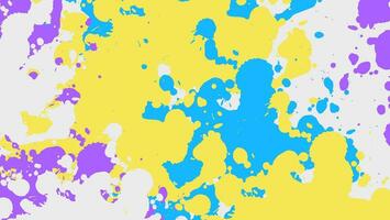 abstrakt bunt Spritzer Farbe Grunge Design Hintergrund vektor