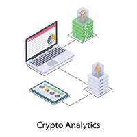 Kryptoanalyse und Daten vektor