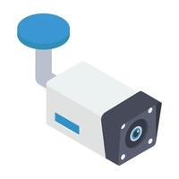 CCTV-Kamera und Überwachung vektor