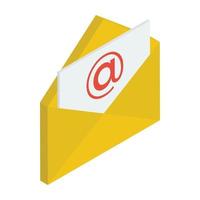 e-postmeddelande och kommunikation vektor
