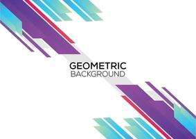 geometrisch modern Hintergrund Design abstrakt Gradient Farbe vektor