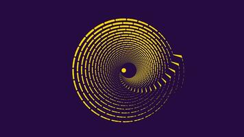 abstrakt Spiral- Raum Galaxis im dunkel lila Hintergrund. diese kreativ Spiral- Ring können Sein benutzt wie ein Banner und Netz Elemente. vektor