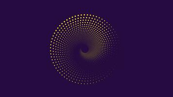 abstrakt spiral Plats galax i mörk lila bakgrund. detta kreativ spiral ringa kan vara Begagnade som en baner och webb element. vektor