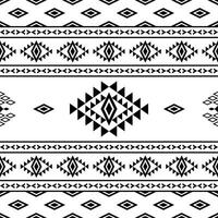 ethnisch geometrisch abstrakt Hintergrund Design zum drucken Stoff und Mode. nahtlos Muster im Volk Kunst Stil. aztekisch navajo und einheimisch amerikanisch Motive. vektor